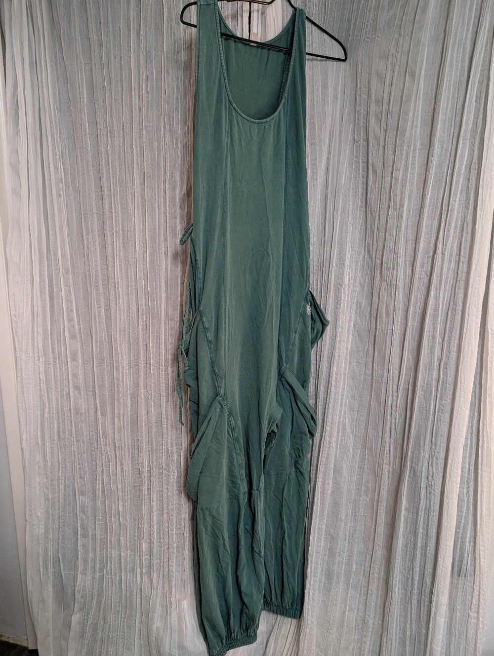 Free People Movement Teal Infinity Onesie Large
